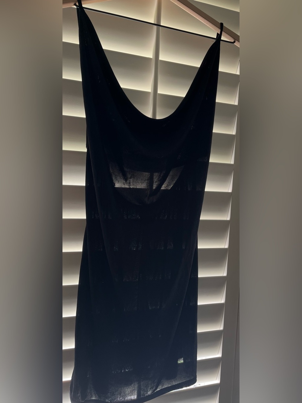 Wearever XL Black Cowl Neck Slip Dress